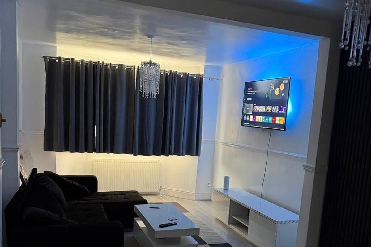 Casa, 3 habitaciones, con acceso para personas discapacitadas | Sala de estar