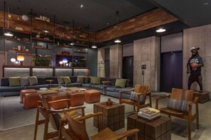 Interior - Near One World | Game Room. Skyline Views + Bar (New York)