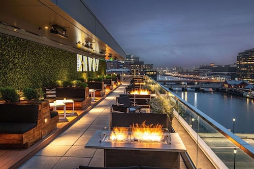 In The Heart of Boston’s Seaport + Rooftop Bar