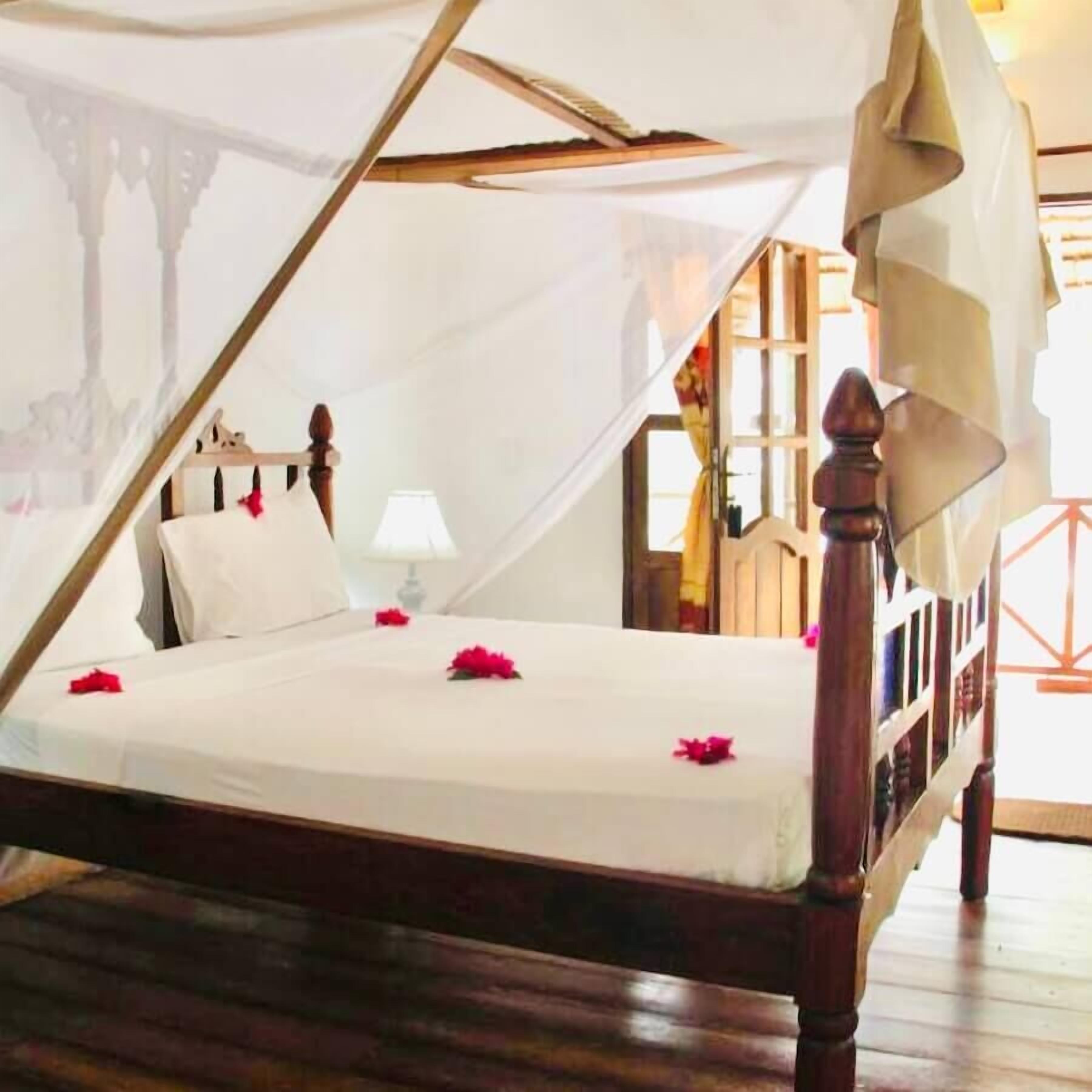 Camera con letto matrimoniale o 2 letti singoli, vista giardino | Wi-Fi gratuito