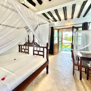Free WiFi, bed sheets - Pangachumvi Beach Resort (Matemwe)