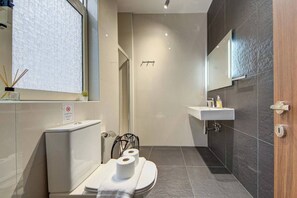 Hair dryer, towels - Coastal Maisonette with Large Sea-View Terrace (St. Paul`s Bay)