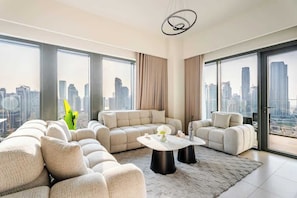 TV - Rentico | Ultra-Luxury 2BR Burj Khalifa & Fountain (Dubai)