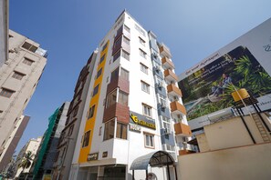 Façade de l’hébergement