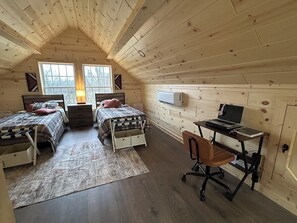 2 室のベッドルーム、WiFi