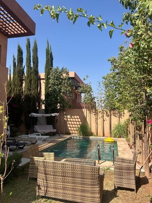 Pool - Luxury escape: private villa 12 minutes from Jemaa el-Fna square (Marrakech)