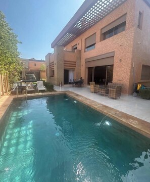 Pool - Luxury escape: private villa 12 minutes from Jemaa el-Fna square (Marrakech)