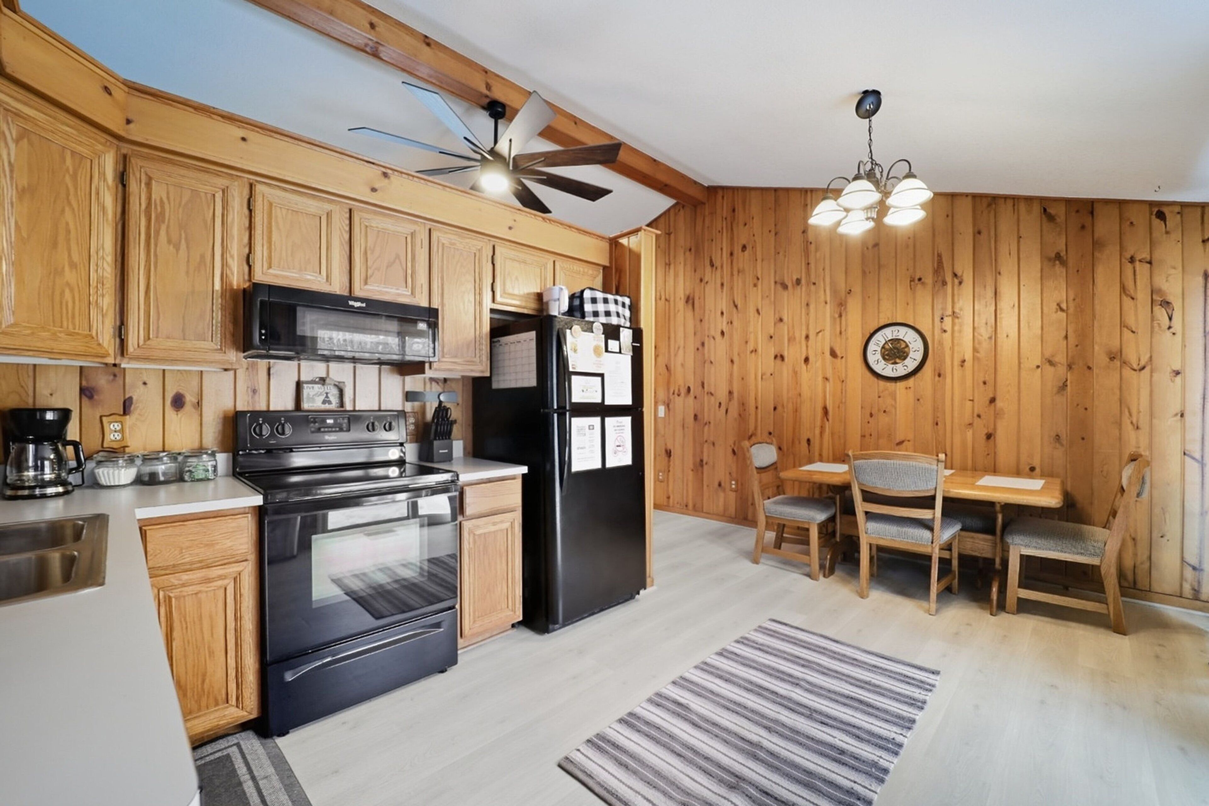 Rumah, 3 kamar tidur | Dapur pribadi | Mesin pembuat kopi/teh dan pemanggang roti