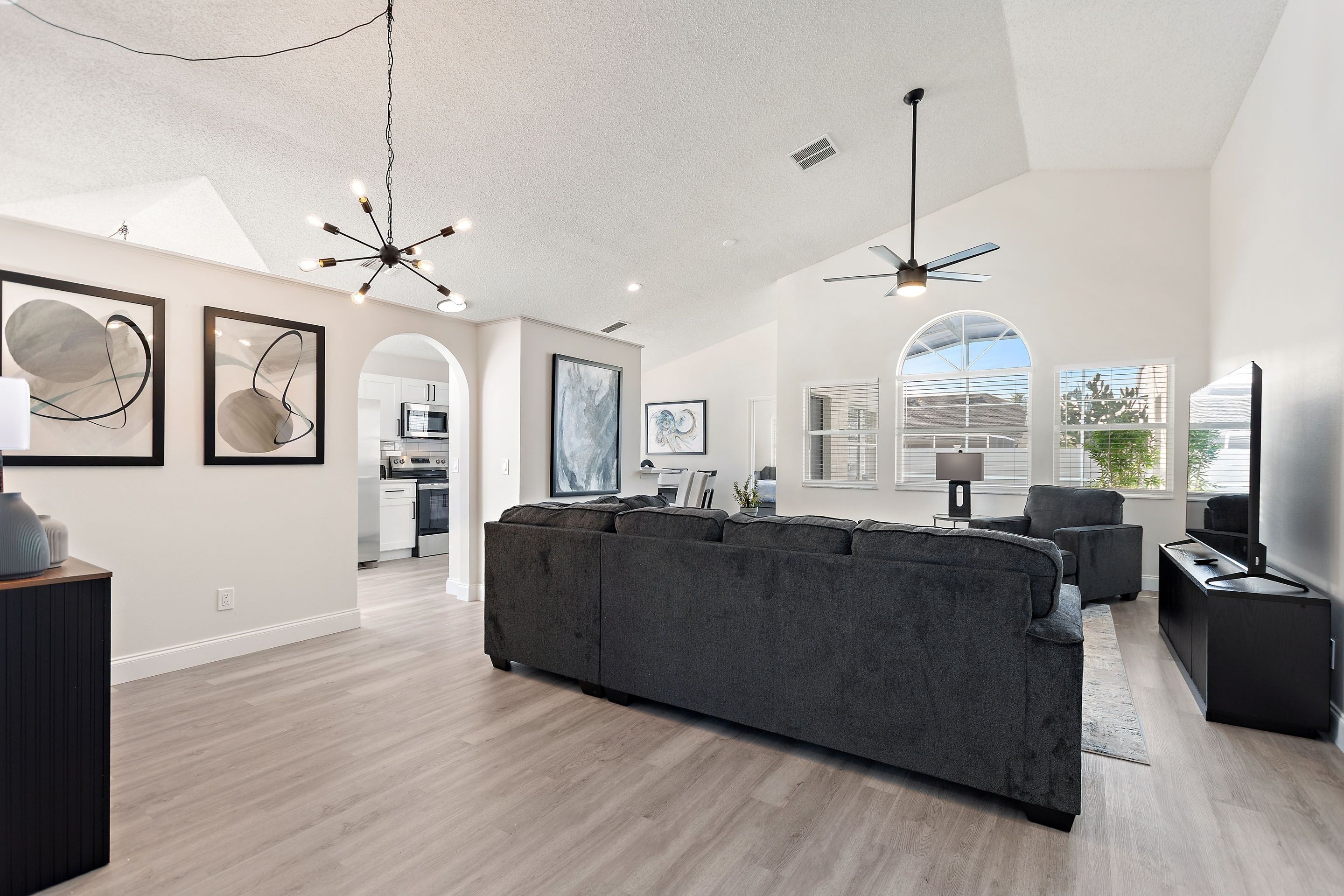 Villa, 4 Bedrooms | Living area | Smart TV