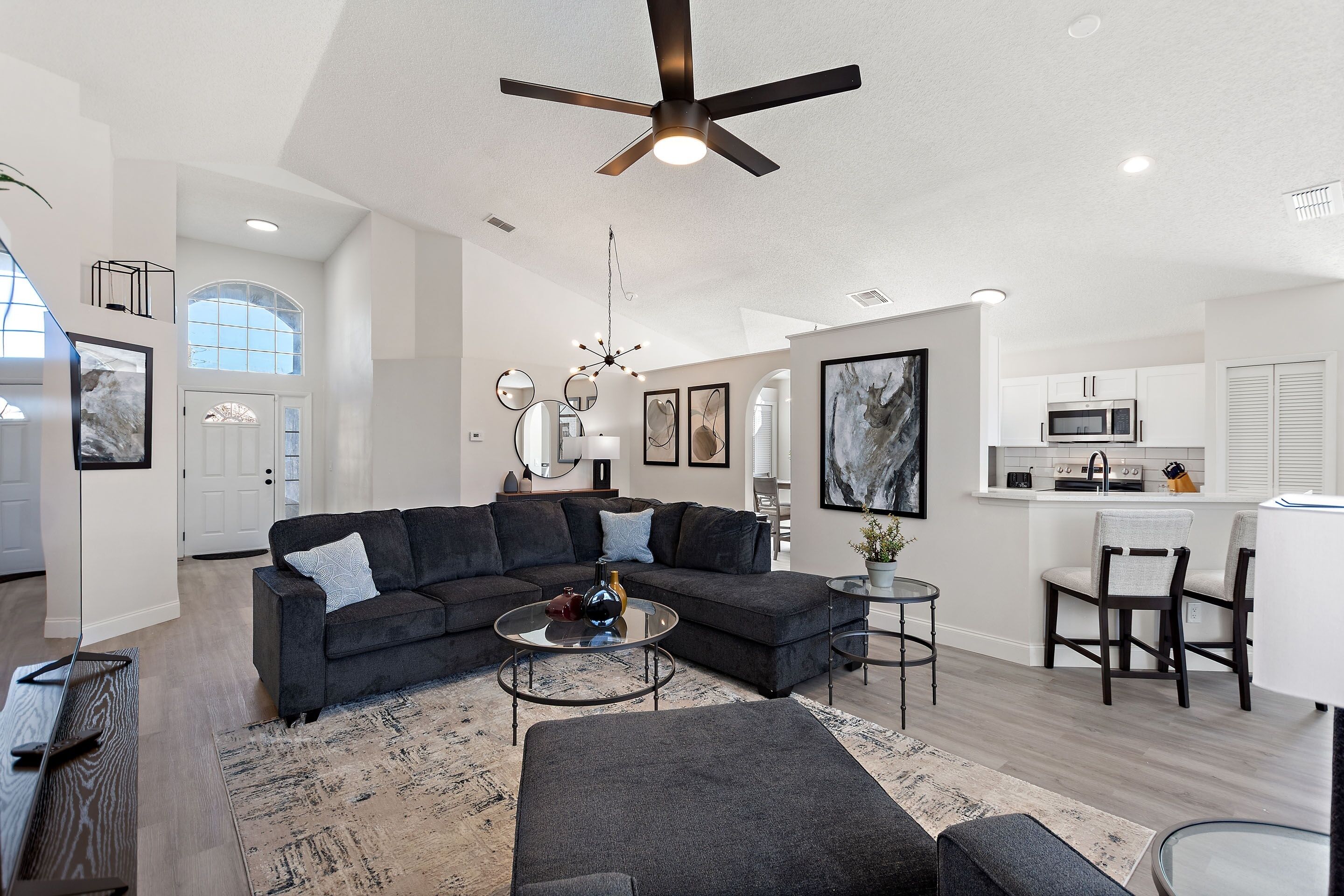 Villa, 4 Bedrooms | Living area | Smart TV
