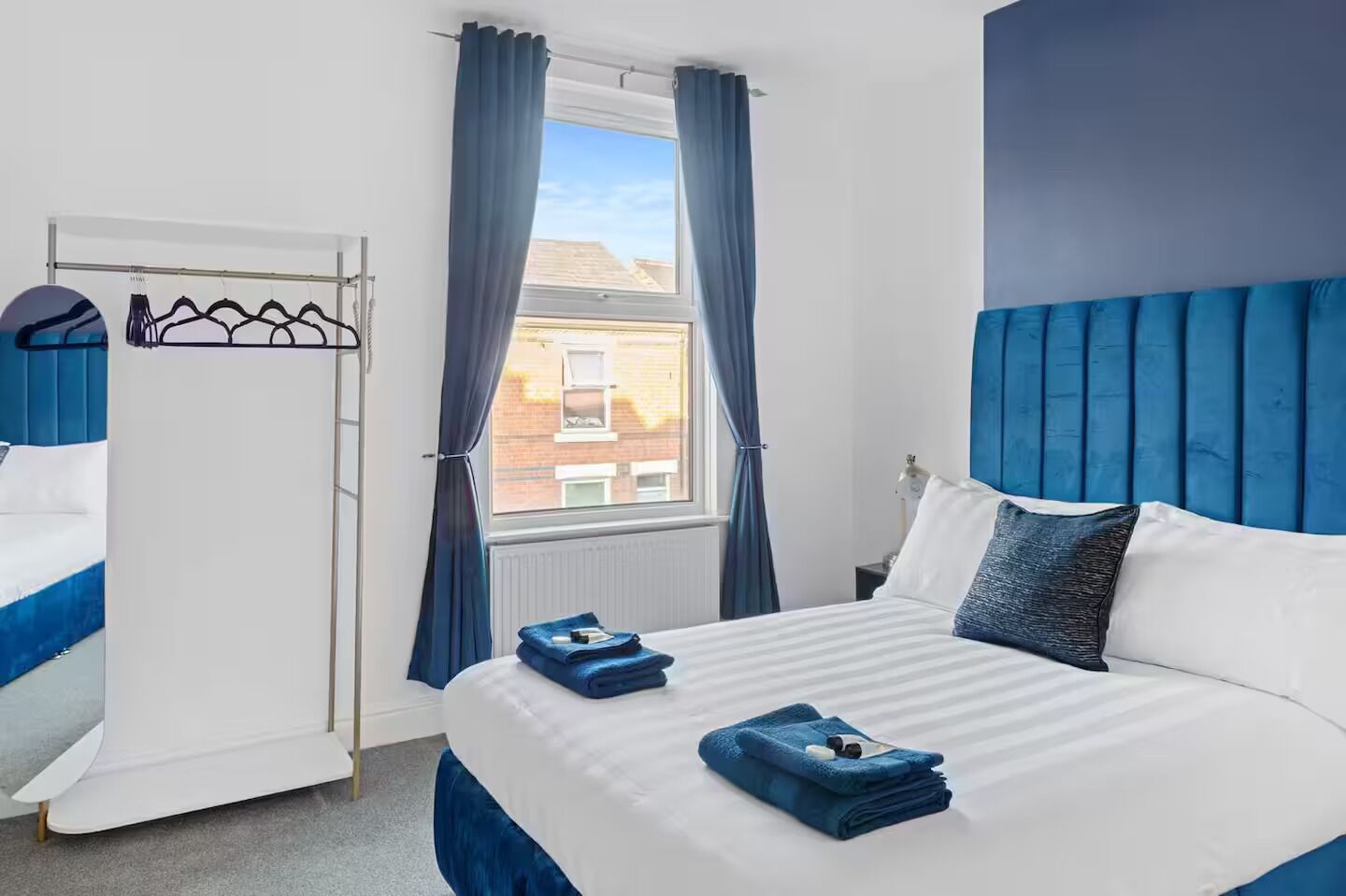 2 bedrooms, iron/ironing board, travel crib, free WiFi