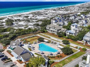 Exterior - Gorgeous 7 Bedroom 7 Bath Large Home with Carriage House in Gated WaterSound! (WaterSound)