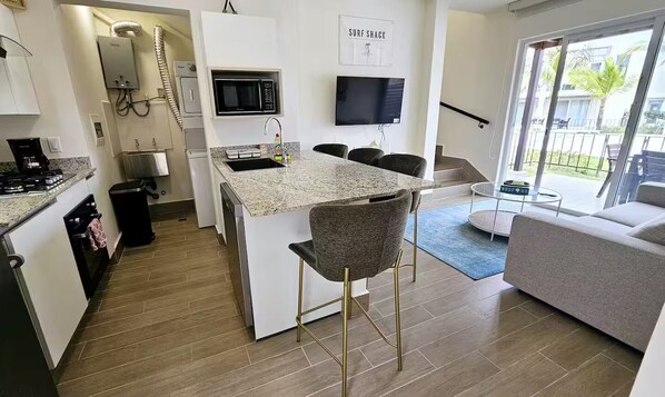 Private kitchen - Sea Breeze -T44- Townhouse (Punta Chame)