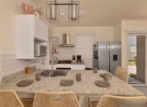 Private kitchen - Casa Caracol Poolside Home Playa Caracol Tides 41 (Punta Chame)