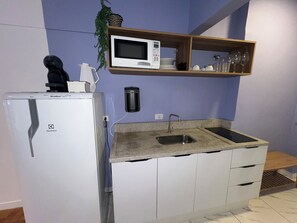 Apartment | Private kitchen - Estúdio charmoso com ótima localização (São Paulo)