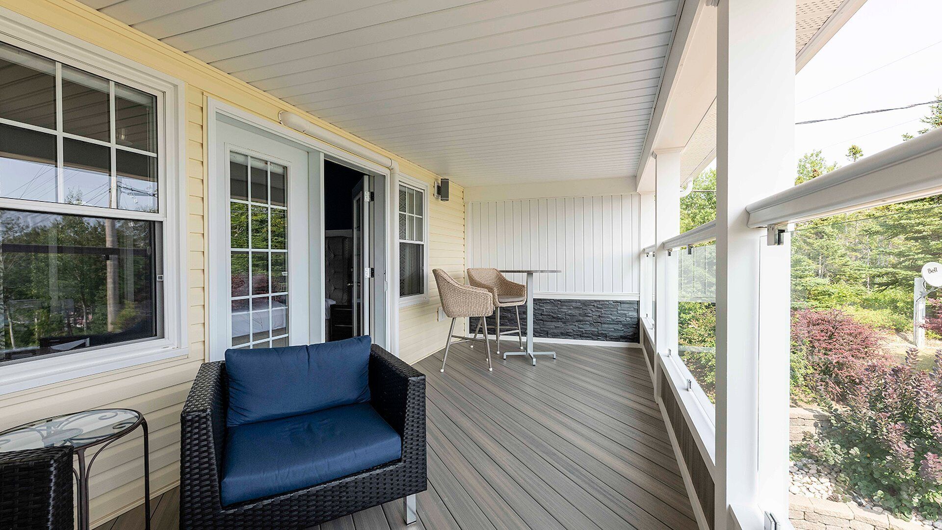 Habitación superior, vistas al parque | Terraza o patio