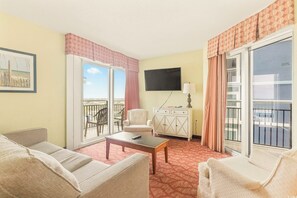 Smart TV, fireplace - Bay View Resort 1202 (Myrtle Beach)