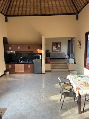 Interior - Private villa on a beautiful sandy beach with its own pool: Star Sand Beach Resort (Sekotong)