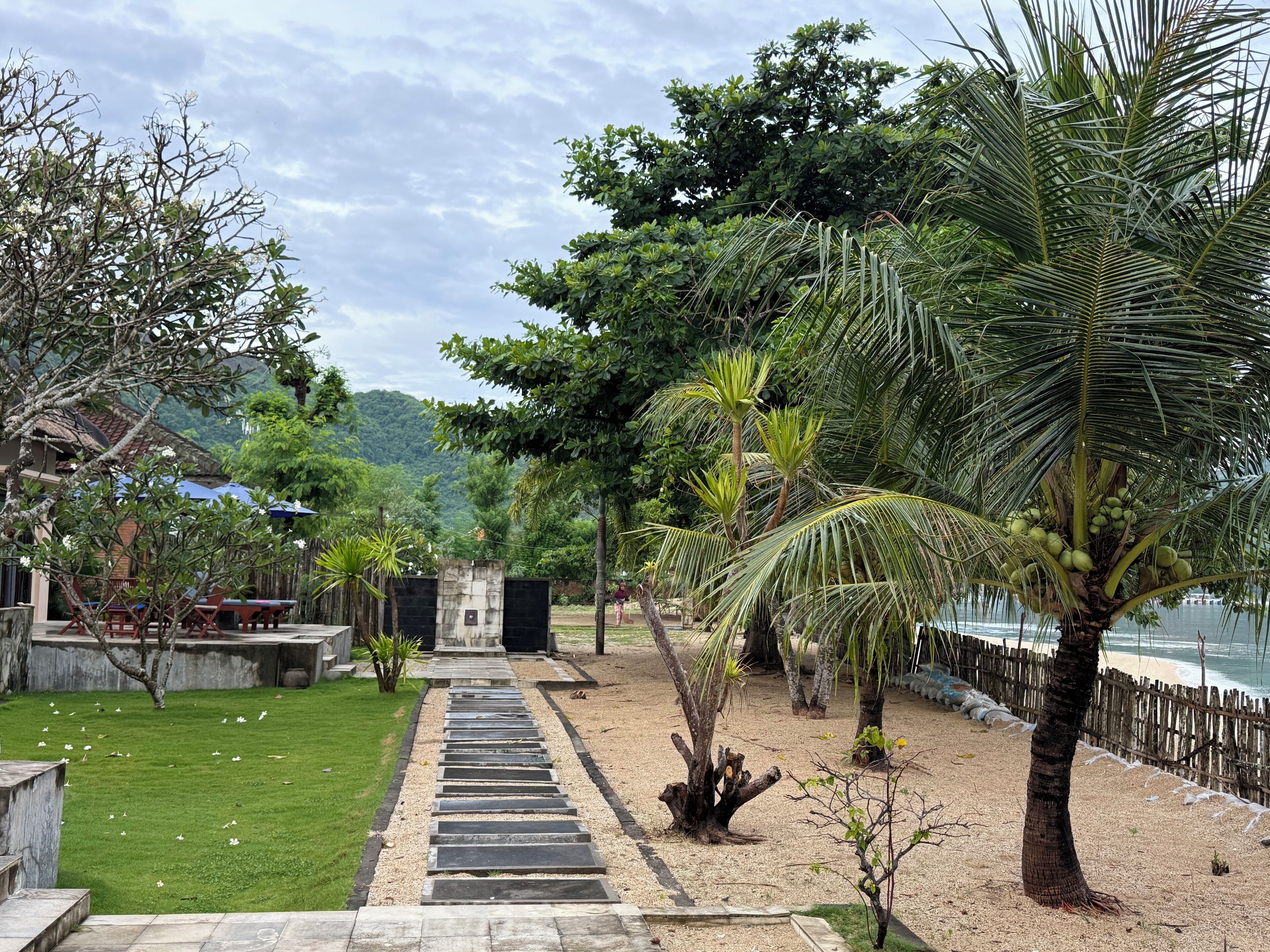 Overnattingsstedets uteområder