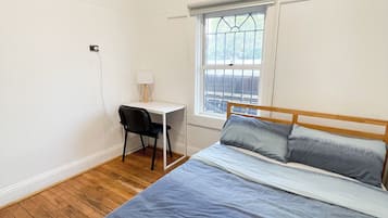 Desk, laptop workspace, free WiFi