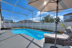 Pool - Family-Friendly 4BR Villa with Pool, Games Room, Minutes from Disney (Kissimmee)