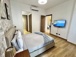 2 bedrooms, iron/ironing board, WiFi, bed sheets - 2-bedroom apartment in Downtown Punta Cana with private pool , AC and gym access (Punta Cana)