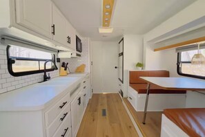 Microwave, oven, stovetop