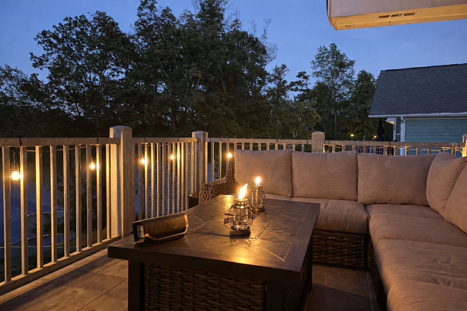 Enceinte de l’hébergement