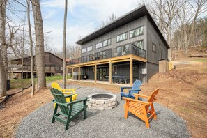 Terrace/patio - New! Modern Lake Access Home w/ Hot Tub! (Swanton)