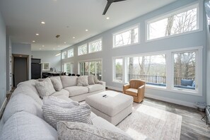 Smart TV, fireplace, table football, ping pong - New! Modern Lake Access Home w/ Hot Tub! (Swanton)