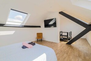 1 dormitorio, wifi, ropa de cama