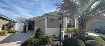 Three Bedrooms! Enclosed, private lanai. Close to 3 golf courses and Town Square