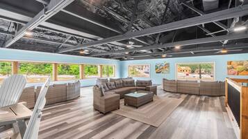 Rumah, Beberapa Tempat Tidur, patio, pemandangan kebun (Family Camp) | Interior