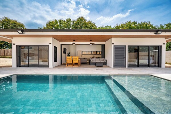 Outdoor pool - CASA LOLA a Modern Home in Pinilla, 3 master Bedroom and a private pool (Pinilla)