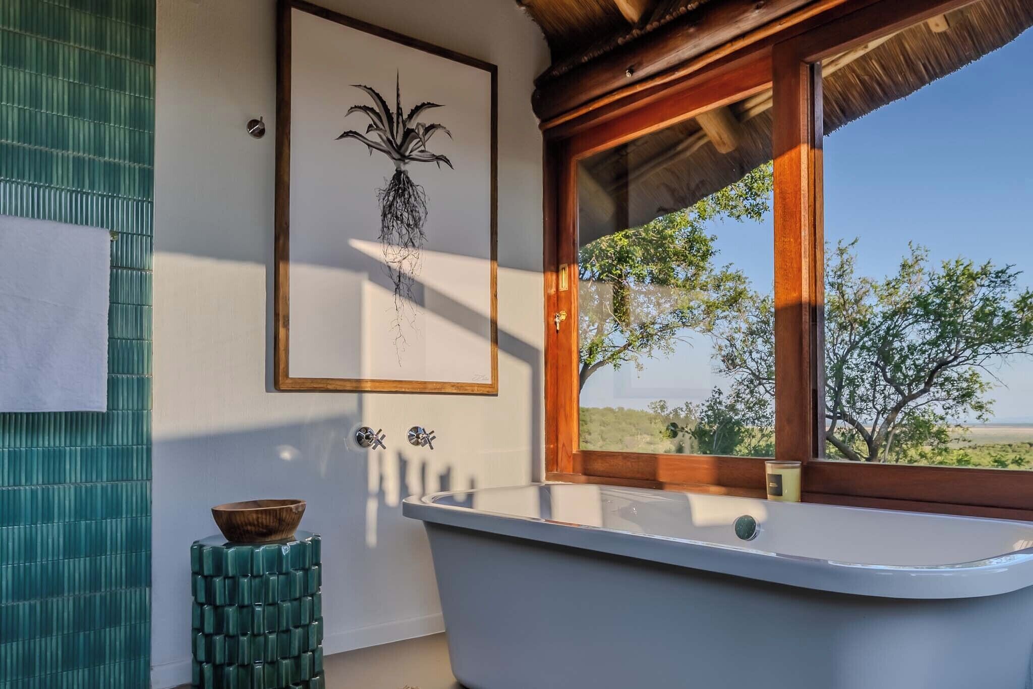 Luxe suite, terras | Extradiep bad