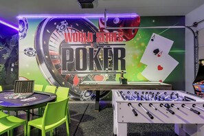 Games room - Stillwater Desert Escape: Resort-Style w/Heated Pool+Spa, Arcade, Golf, Casita (Indio)