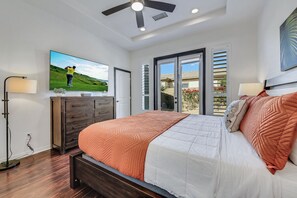6 bedrooms, desk, iron/ironing board, travel cot - Stillwater Desert Escape: Resort-Style w/Heated Pool+Spa, Arcade, Golf, Casita (Indio)