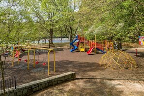Children’s area - 4 King Beds | Buckhead Oasis with Gazebo, Ping Pong, Cornhole, & Huge Yard (Atlanta)