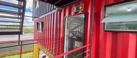 Enceinte de l’hébergement