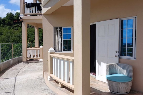 Comfort Double Room Single Use, Partial Sea View | Terrace/patio