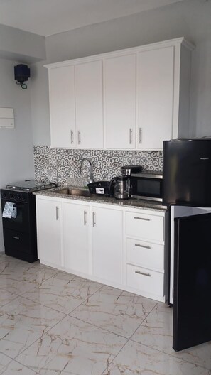 舒適雙人房, 部分海景 | 私人廚房