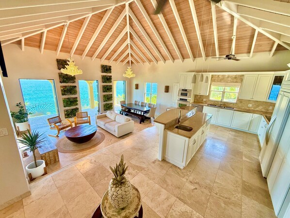 Interior - Oceanview w/Pool, Panoramic views & Generator (ST. Thomas)