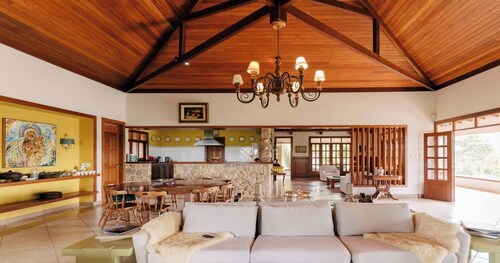 Suite com vista pra Pedra Azul