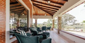 Terrace/patio - Suite em Pedra Azul com Vista para a Montanha (Venda Nova do Imigrante)