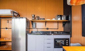 Basic Bungalow | Private kitchen - Romantic Cabin Near Florianopolis Vst041 (Anitapolis)