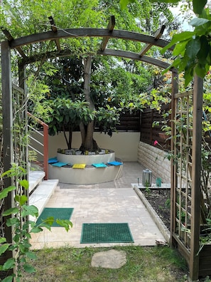 Terrace/patio - 3-room apartment with terrace and garden (Antony)