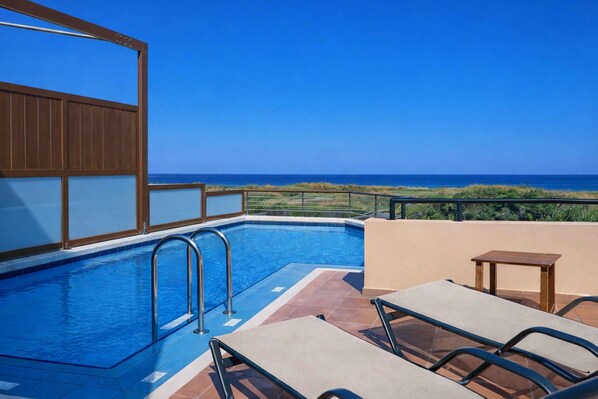 Classic Villa, 2 Bedrooms, Private Pool, Sea View | Beach/ocean view - Corali Villas  (Kamisiana)