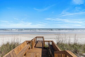 Aan het strand