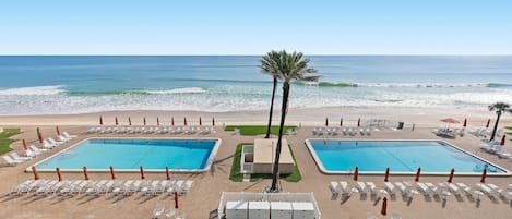 Condo, varias camas (Sandpiper 611) | Alberca | Alberca climatizada