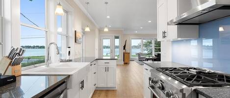 Microwave, stovetop, dishwasher